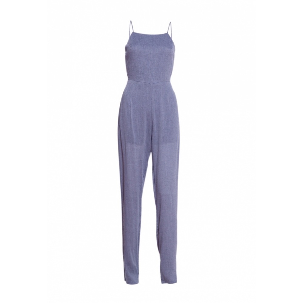 Wet seal jean jumpsuit size small. Never worn.